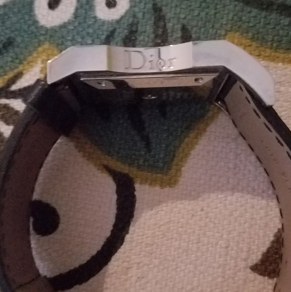 ❤CHRISTIAN DIOR CHRIS 47 Diamond Bezel Watch - Picture 4 of 7